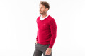 BUZO ESCOTE V LISO Rojo