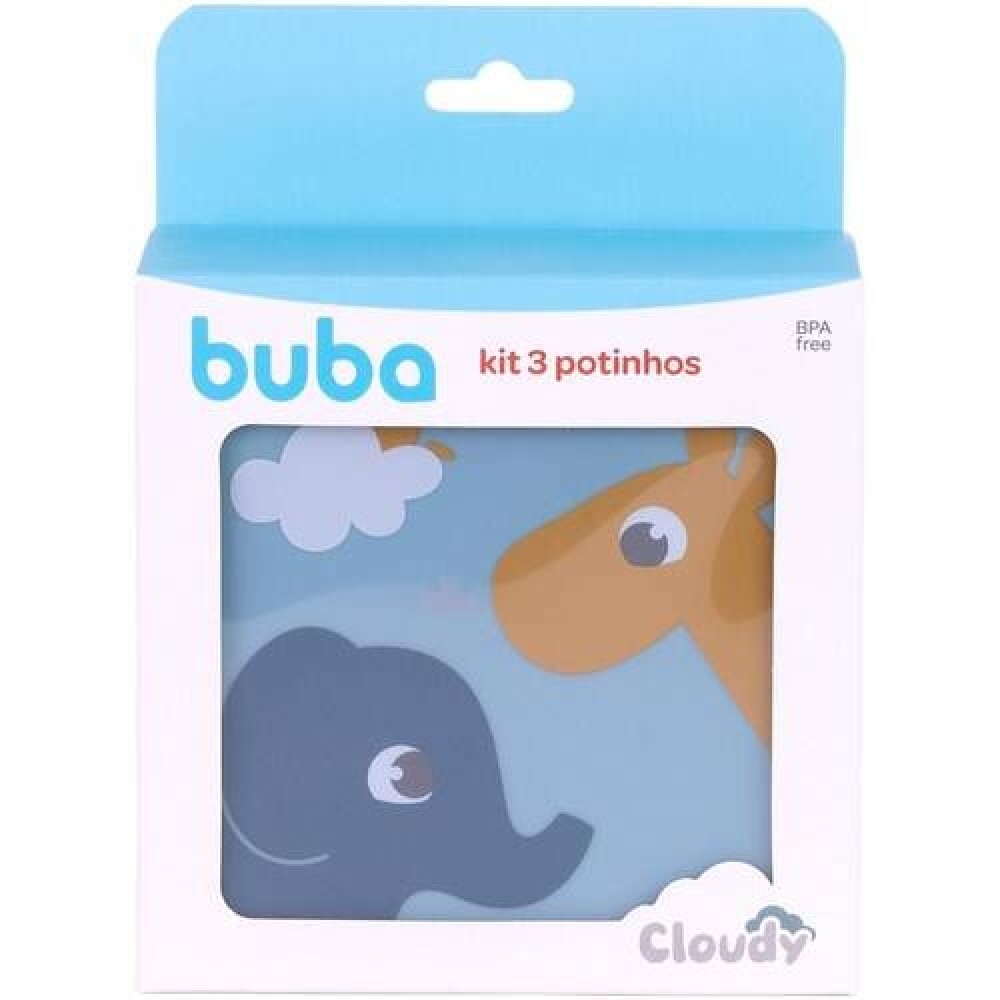 Set x3 tupper BUBA cloudy celeste