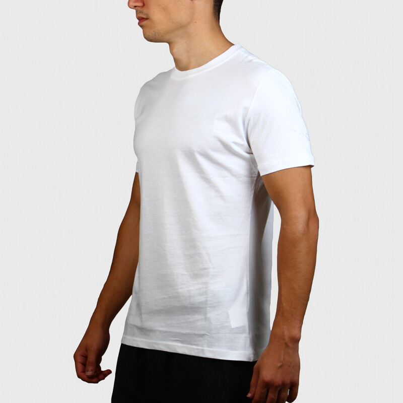 Diadora Hombre T-Shirt Deportivo Crew Neck Blanco