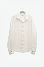 100% LINEN LONG SLEEVE SHIRT Oyster