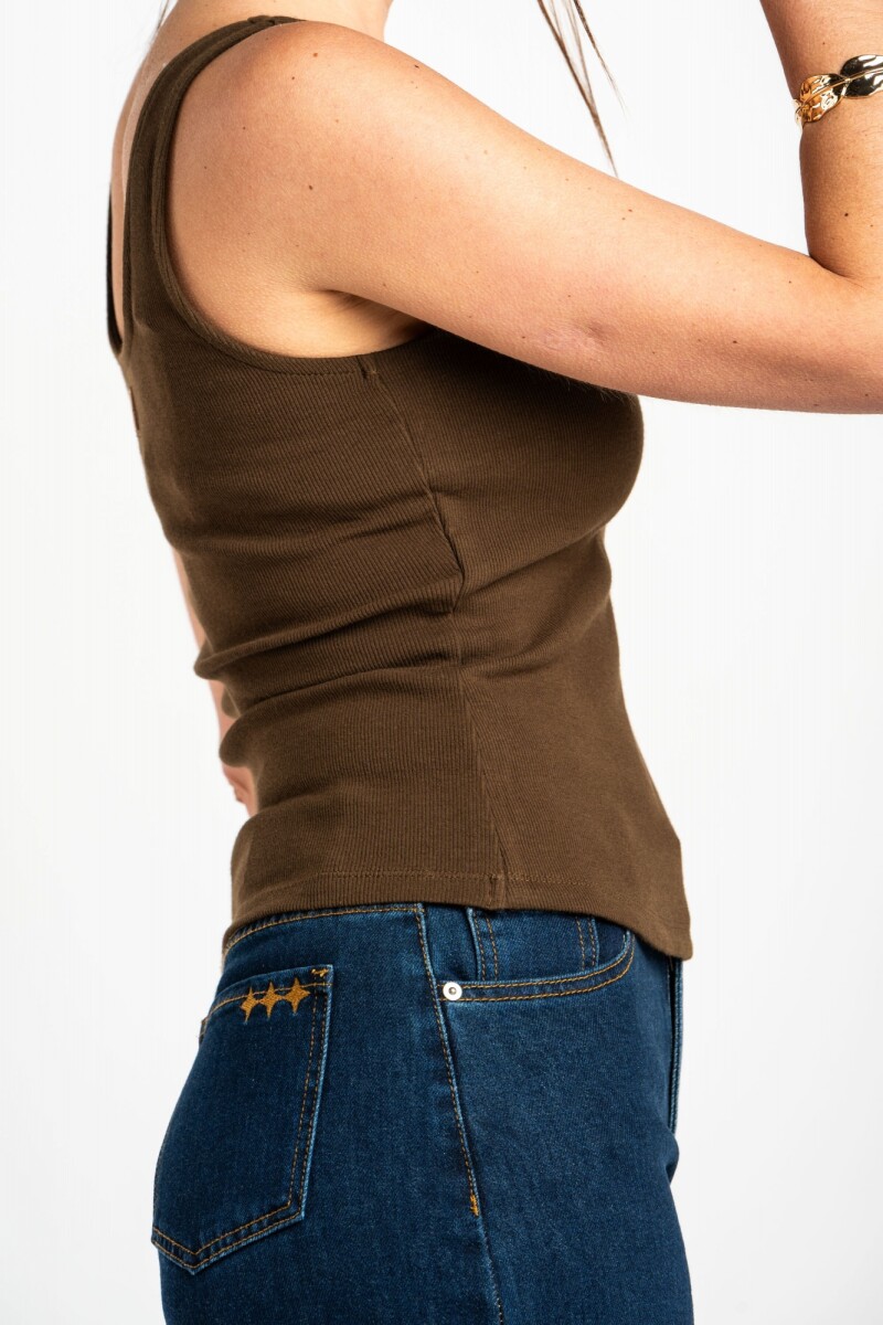 Top Musculosa Safari