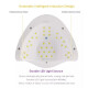 Secador De Uñas 80w Sun X 5 Plus Led Lámpara Secadora De Uña Secador De Uñas 80w Sun X 5 Plus Led Lámpara Secadora De Uña