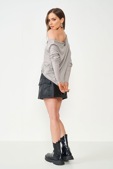 BLUSA VITA Gris