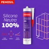 SILICONA NEUTRA CLIMATICA NEGRO 300ML PENOSIL Silicona Neutra Climatica Negro 300ml Penosil