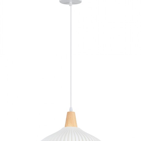 Colgante Líneas Oval Color Blanco 31cm Colgante Líneas Oval Color Blanco 31cm