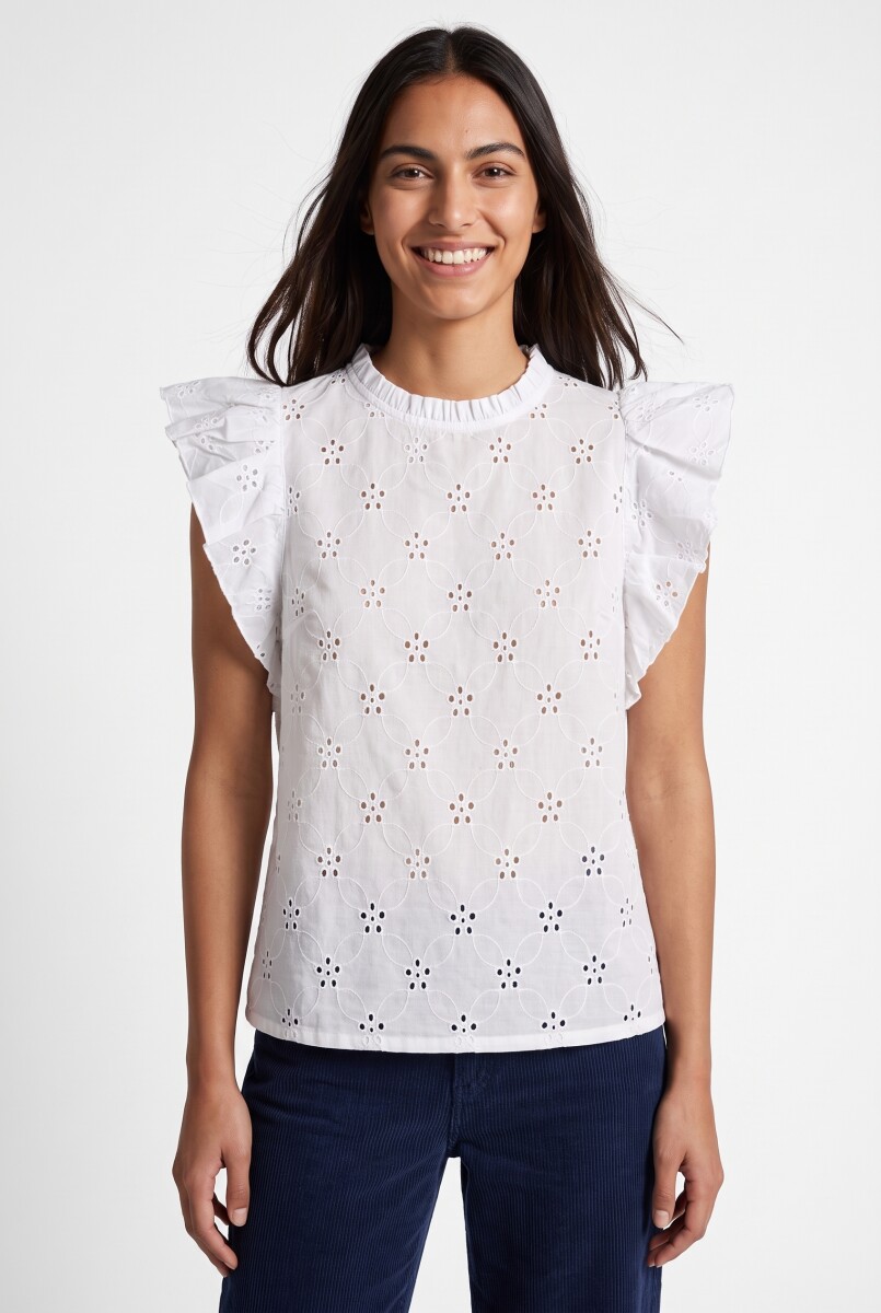 BLUSA AVELINE - BLANCO 