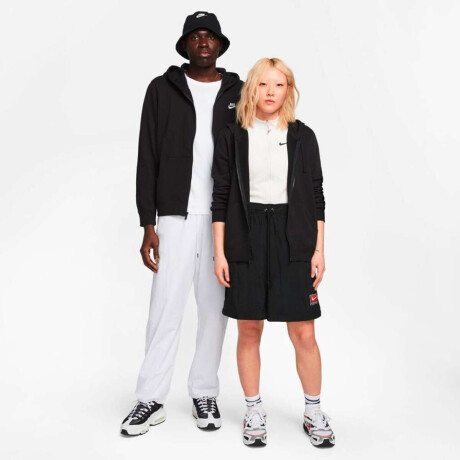 Abrigo Nike Sportswear Club Fleece de Mujer Negro