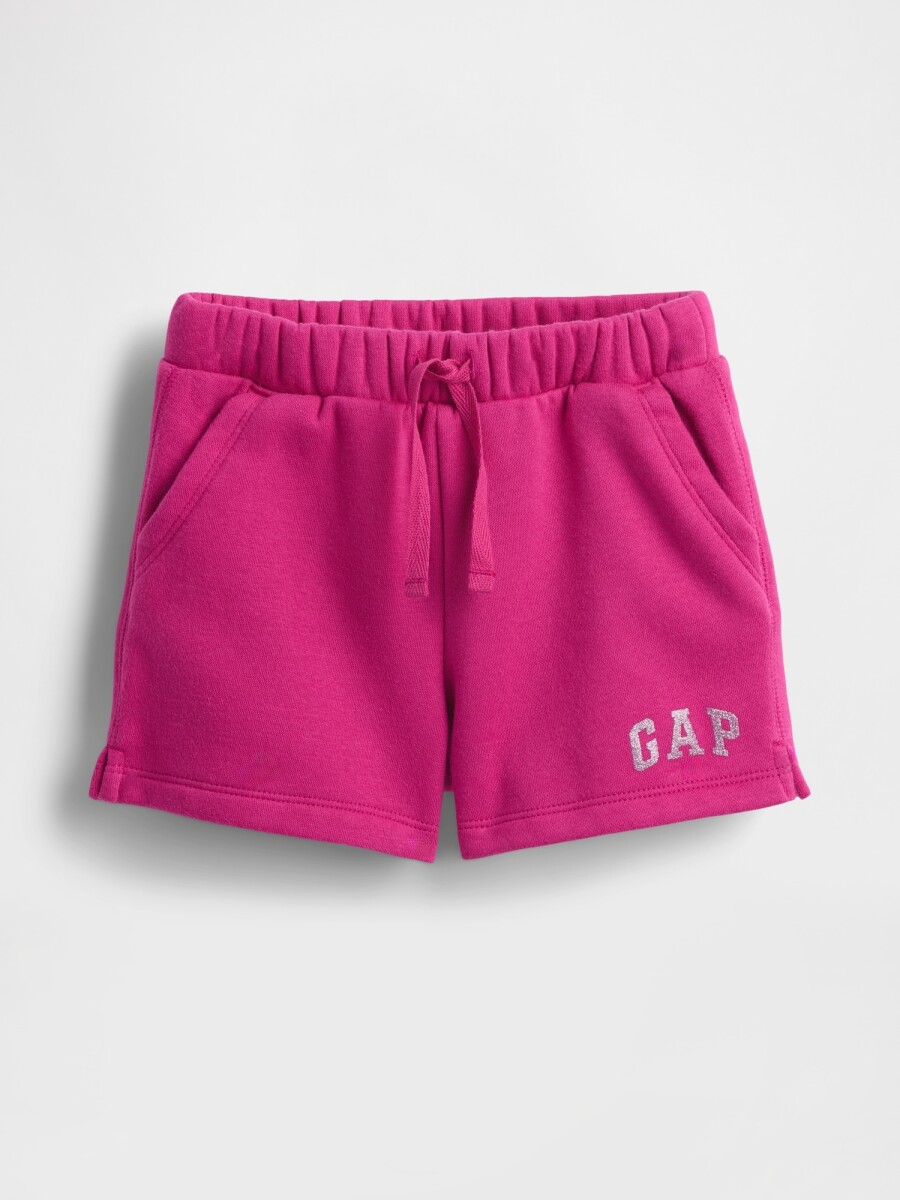 V-LOGO SHORT - BRIGHT FUCHSIA 