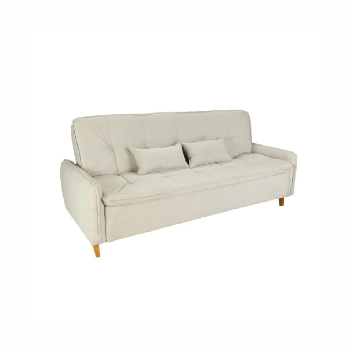 Sofa Cama Donna 3 Cuerpos Tostado 
