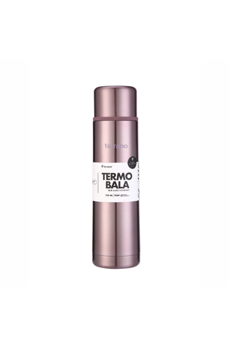 TERMO TERRANO BALA 750ML LILA METAL