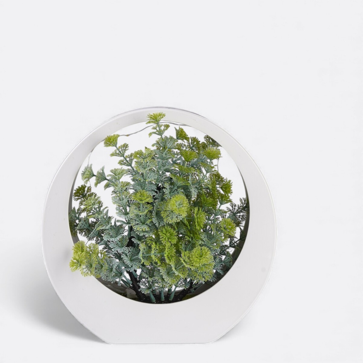 Adorno Naturaleza Iluminada - Verde Claro 