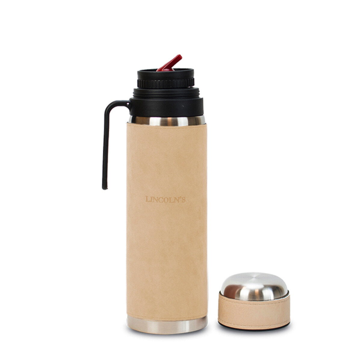 TERMO 1 LITRO ALNITAK - ENGRASADO BEIGE 