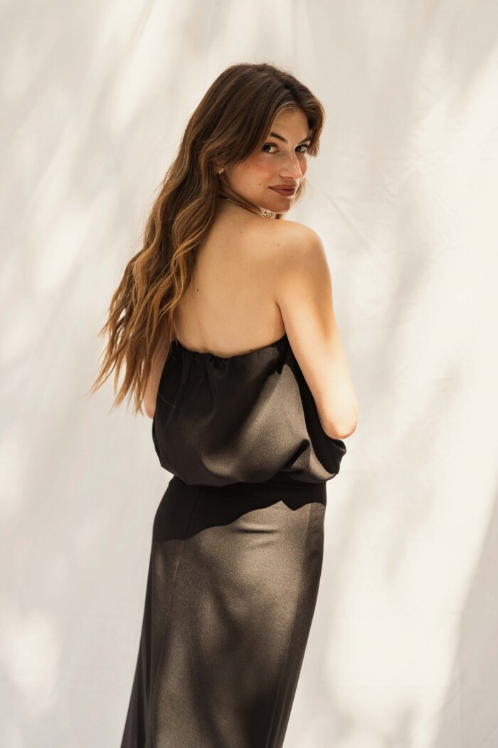 TOP CARLOTTA NOIR TOP CARLOTTA NOIR