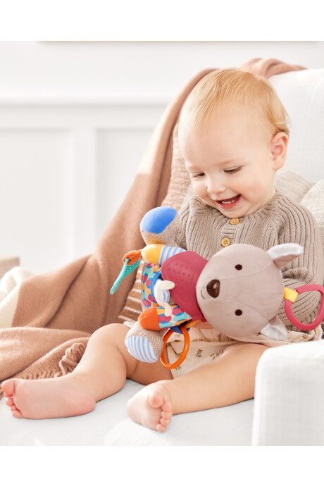 Peluche colgante multisensorial, diseño canguro Peluche colgante multisensorial, diseño canguro