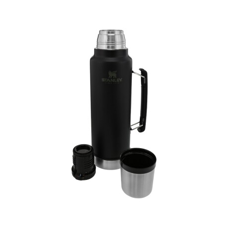 Termo Stanley Classic 1.4 L con Asa Plegable y Tapón Cebador Negro