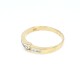 Anillo en oro 18k amarillo y brillantes Anillo en oro 18k amarillo y brillantes