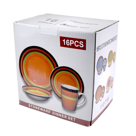 JUEGO VAJILLA 16PCS CERAMICA JUEGO VAJILLA 16PCS CERAMICA