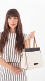 CARTERA LOS ANGELES CRUDO NEGRO Y NUEZ