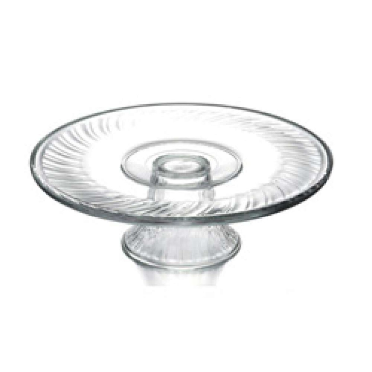 Plato Pastelero C/Base Libby Crisa - D33Cm 