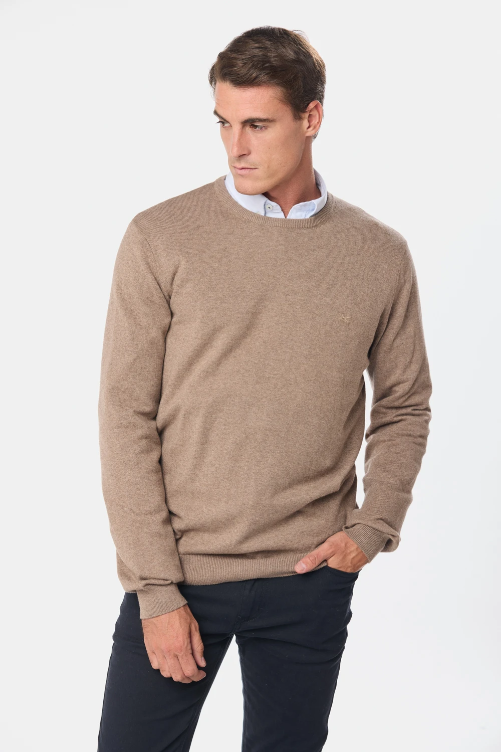 BUZO TEJIDO CASHMERE Beige