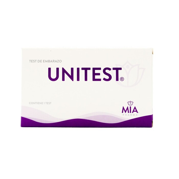 UNITEST TEST DE EMBARAZO CJ X 1 UNID. única