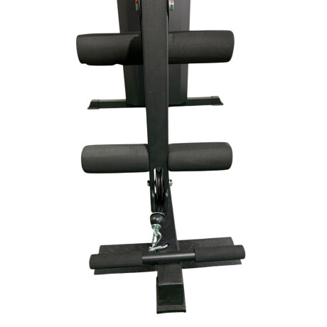 Banco Multifunción Completo YT-1 Con Scott Fitness Ub ROJO-NEGRO