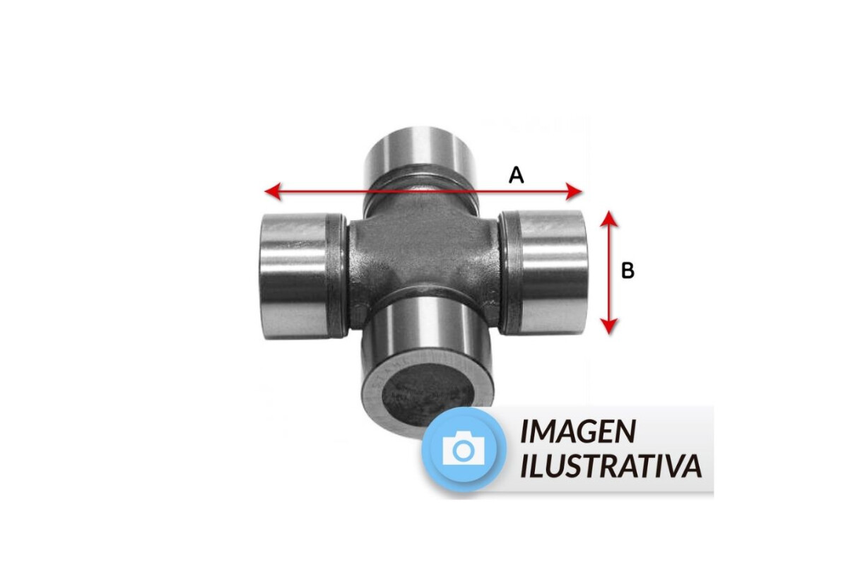 CRUCETA A:61.2mm B:23.8mm CRUCETA A:61.2mm B:23.8mm