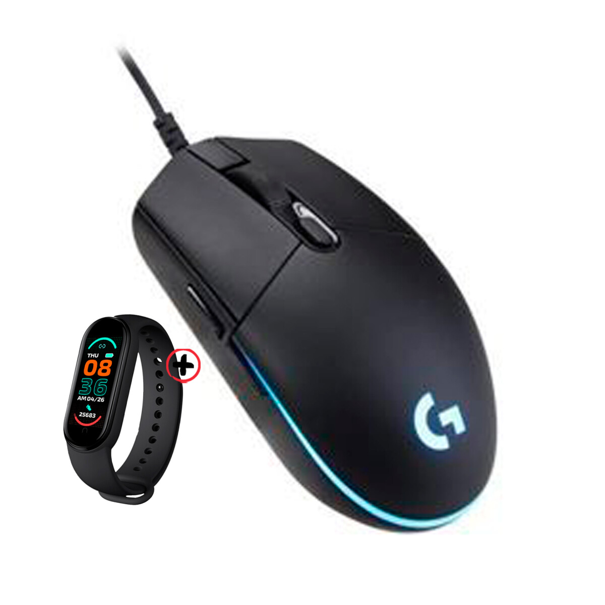 Mouse Gamer Logitech Pro Gaming Hero 12000 + Smartwatch 