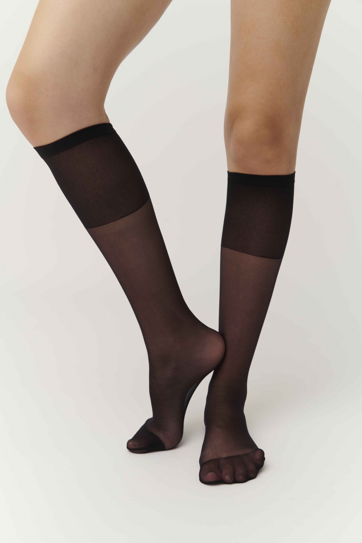 3/4 GERME Lycra con Puntera Negro