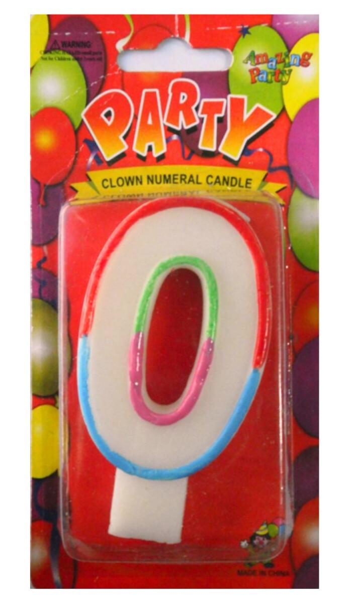 VELITA Nº0 3COLORES 14CM (UNIDAD) 