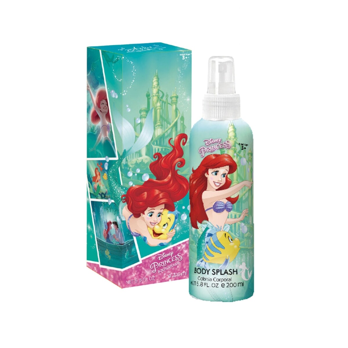 Perfume Body Splash Disney Ariel 200 Ml 