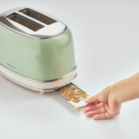 Tostadora 2 ranuras Vintage Verde Ariete Tostadora 2 ranuras Vintage Verde Ariete