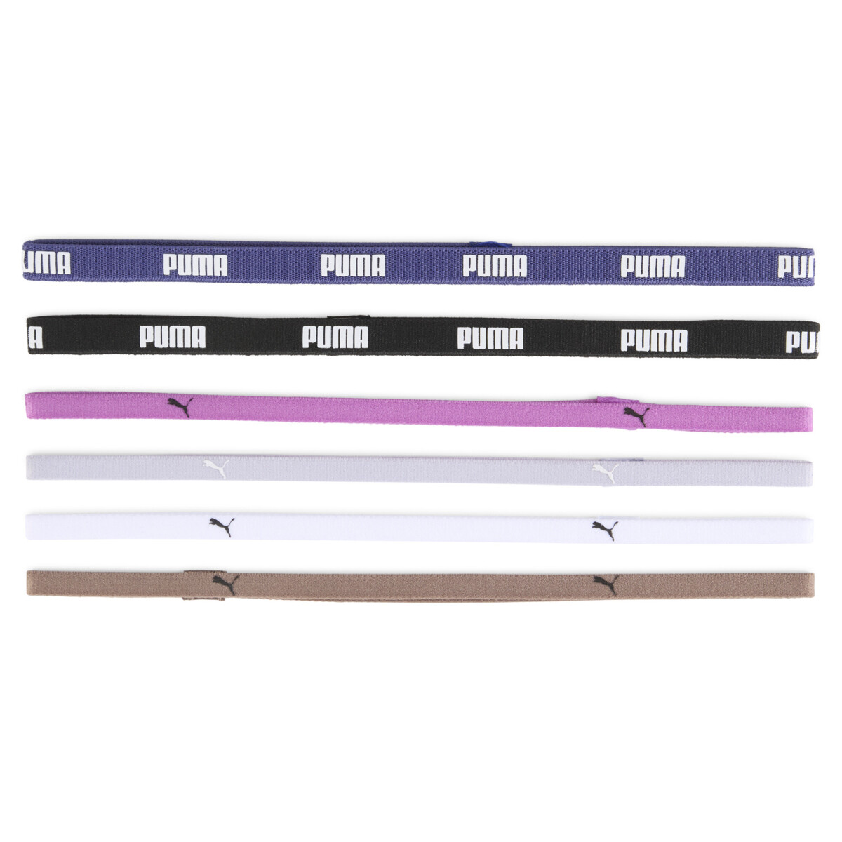 Vincha Deportiva Puma Sportbands (6 piezas) - 053452 32 - Negro-azul 