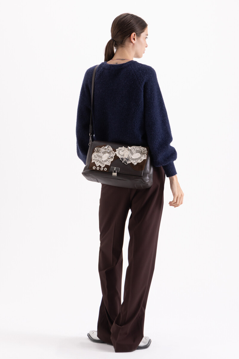 CARTERA LOCK REWIND Chocolate