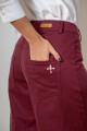 Pantalon alex Bordeaux