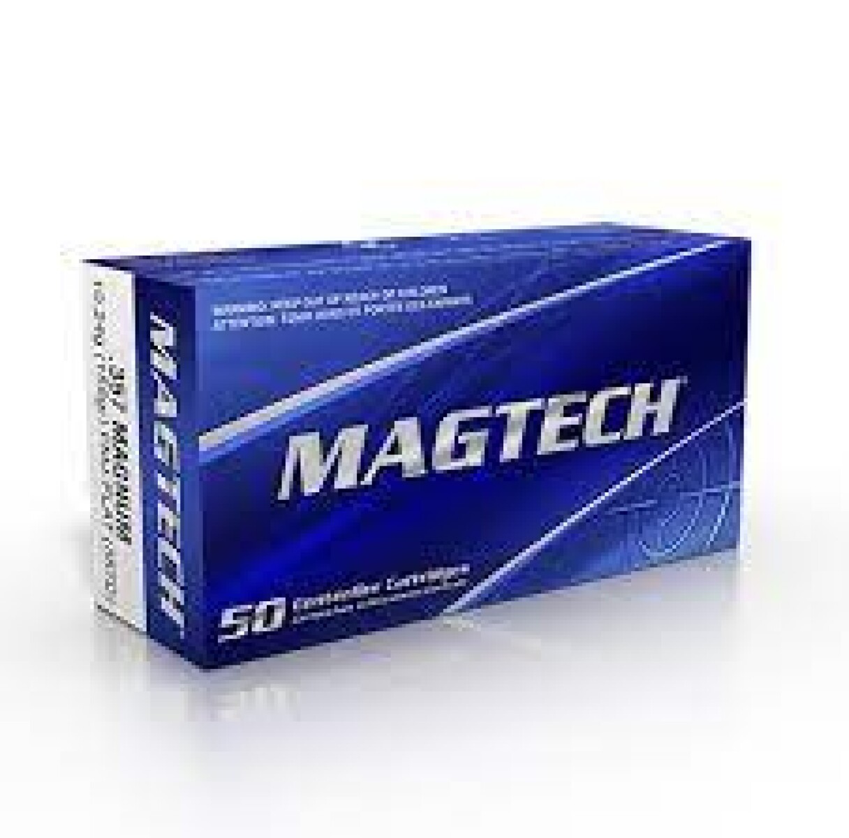 BALA MAGTECH CAL357 MAG FMJ FLAT 158gr 357D 