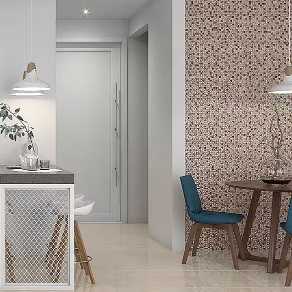 Cerámica para pared Calcis Brown 31x60 cm Brillante Cerámica Para Pared Calcis Brown 31x60 Cm Brillante