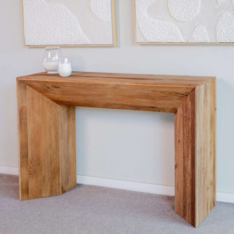 Consola Rústica Madera Reciclada