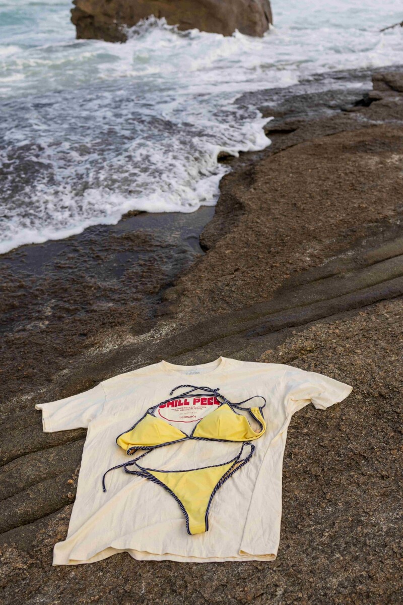 Remera Chill Peel Crema