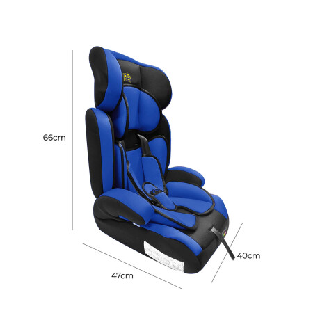 Silla De Auto 3 en 1 Bebé Expert Kids Ragnar + Set Azul