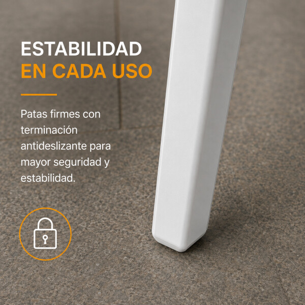 Silla Comedor ComboHome Gruvyer Pack X4 Blanco 1