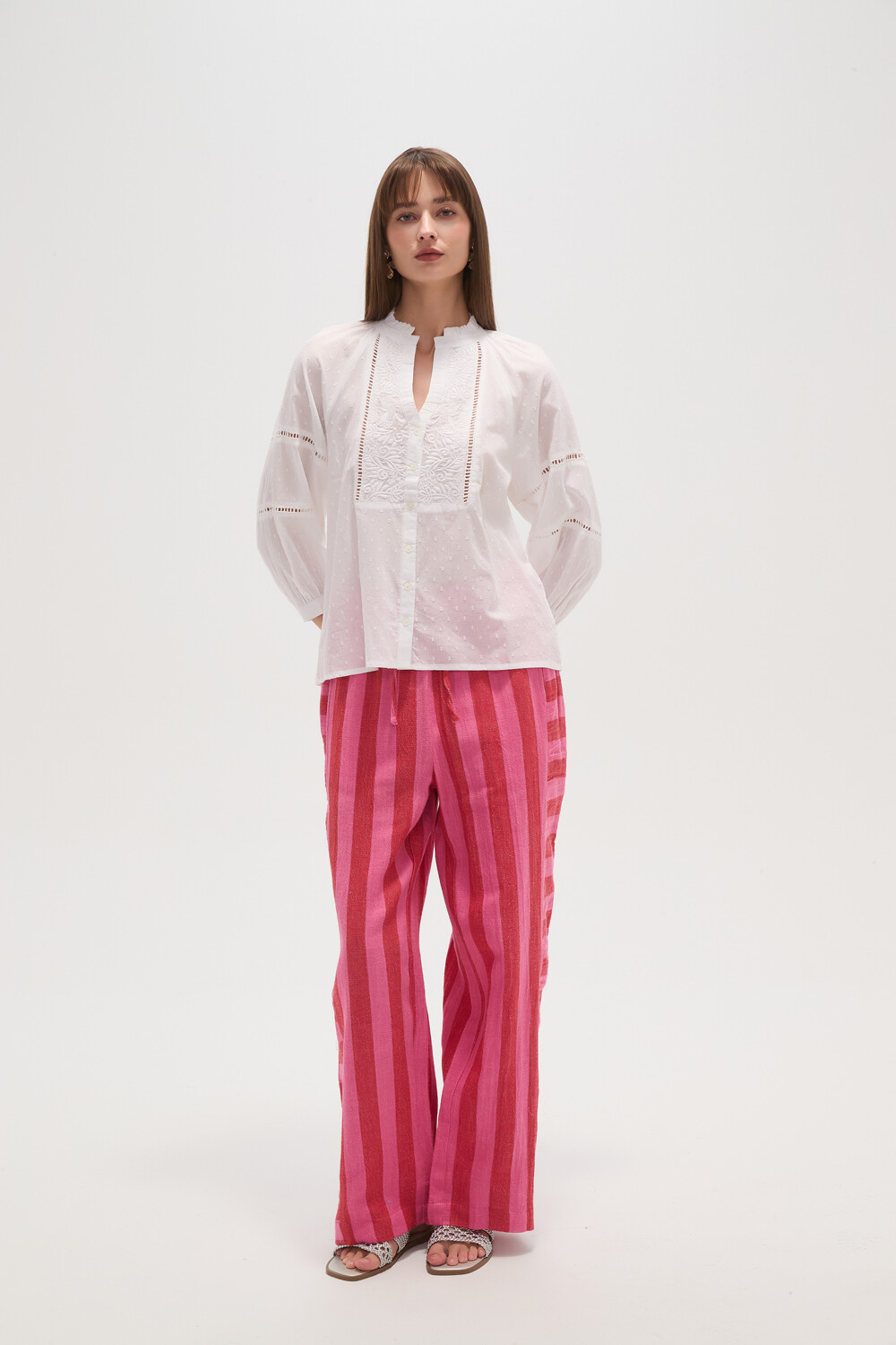 Blusa Shetland Blanco