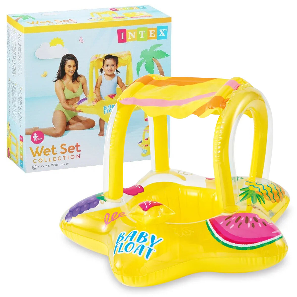 Flotador Intex Infantil Para Piscina Playa Niño Bebé 