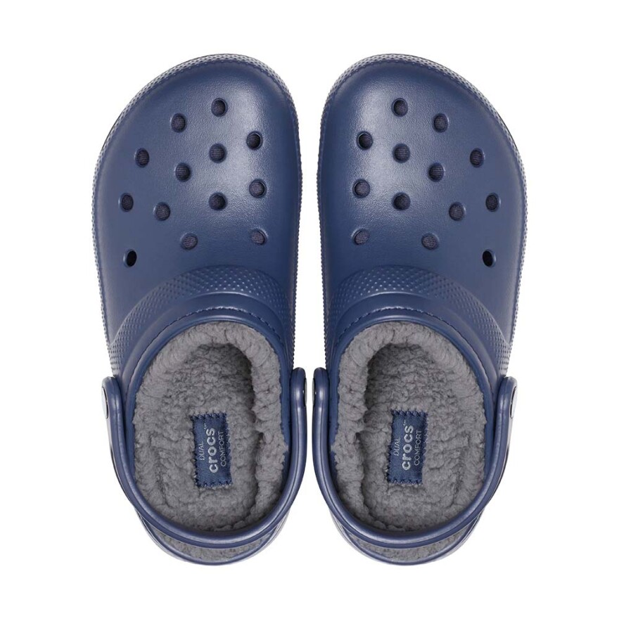 Crocs Classic Lined Clog - Unisex Navy/charcoal