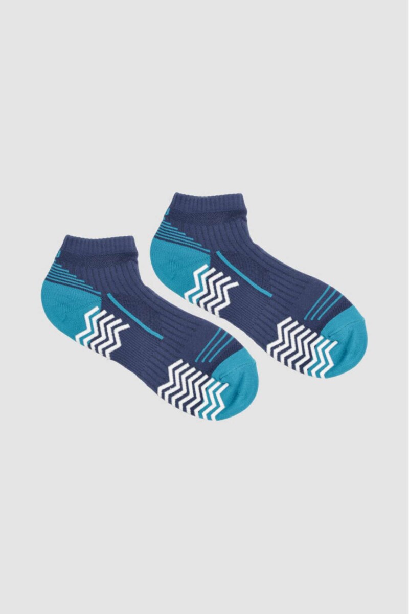 Media hidrogym con antideslizante en planta - Variante 40 