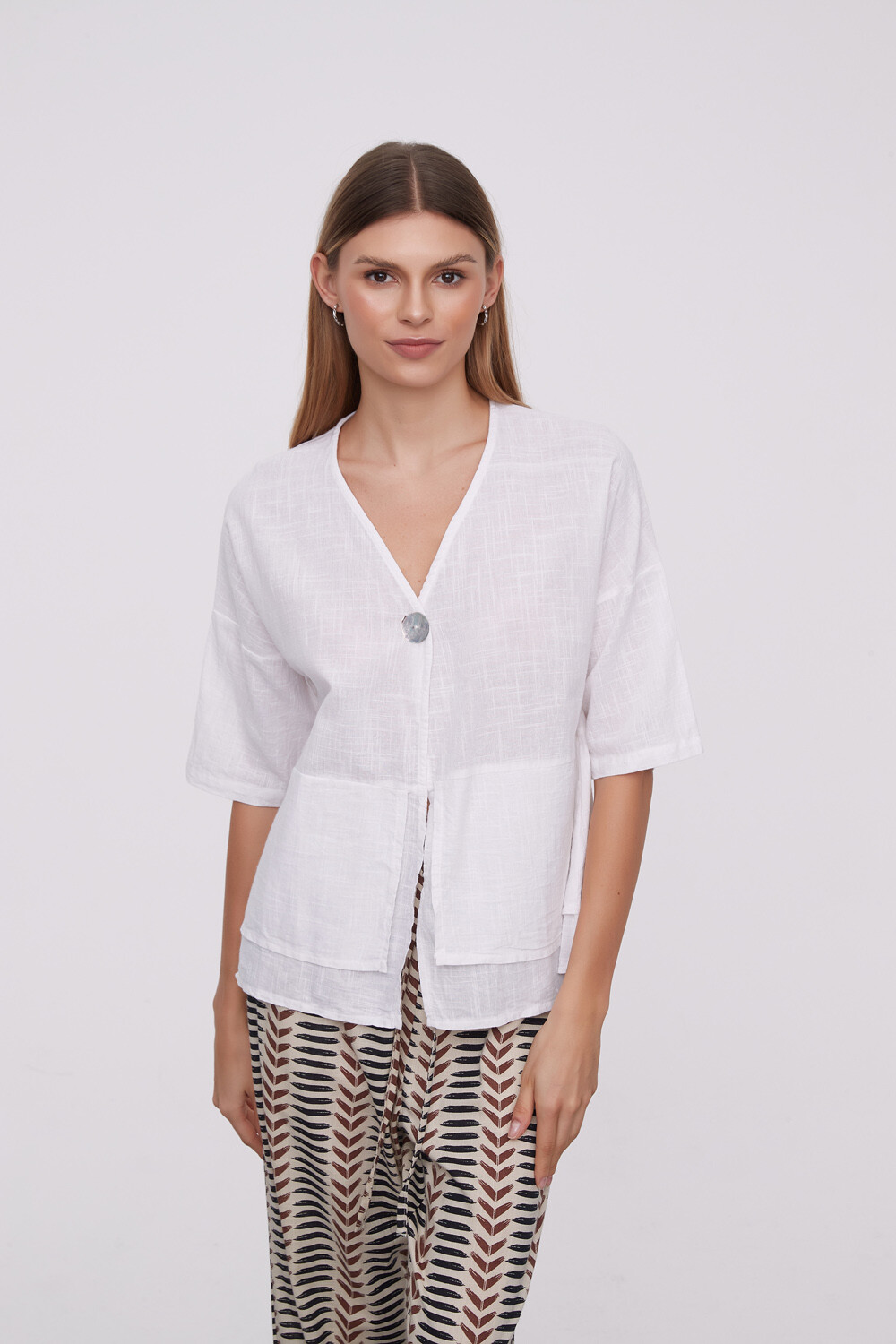 Blusa Andaluz Blanco