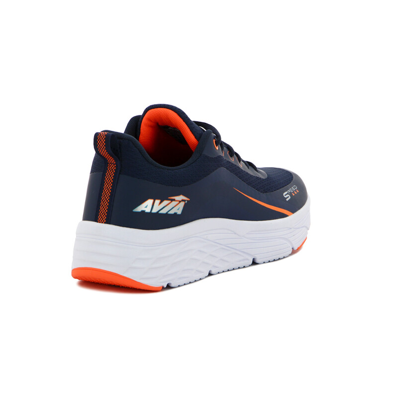 Avia Zapatillas Acordonadas Para Hombre INFINITE NAVY/ ORANGE Marino-Naranja