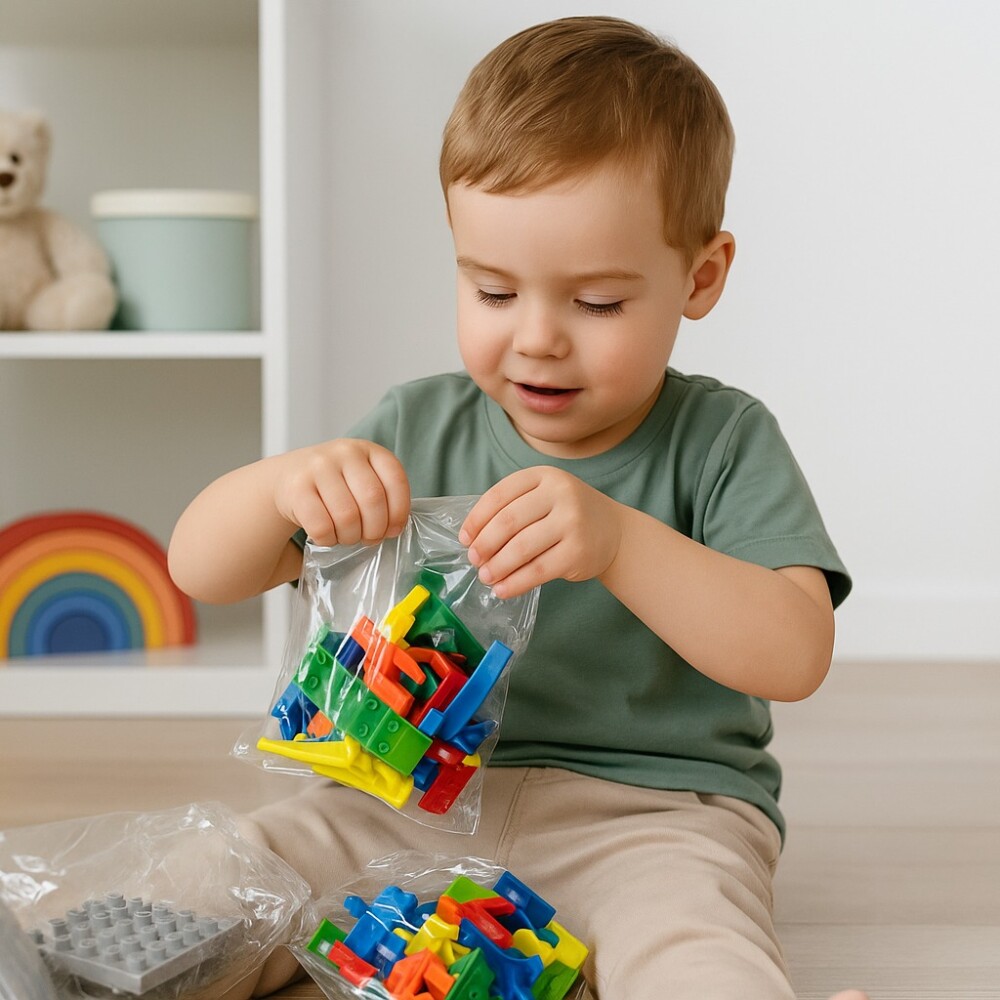 Mesa De Juego Para Bebe De Legos Con Encastre Y Sillita Mesa De Juego Para Bebe De Legos Con Encastre Y Sillita