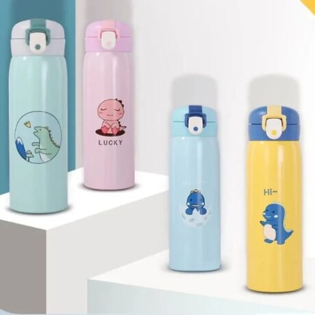 Botellita Acero Inoxidable 350 ml Dino