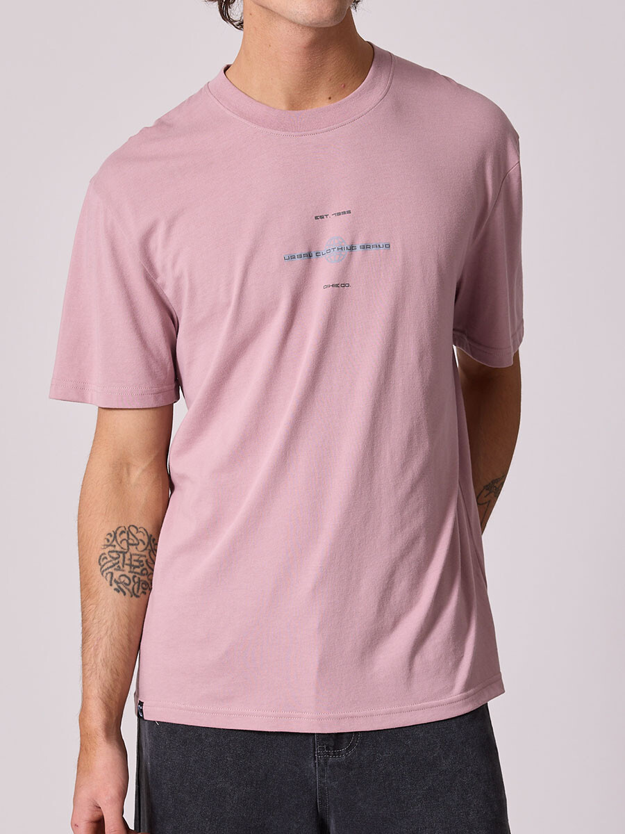 T-SHIRT BRAVI DIXIE - Lila 